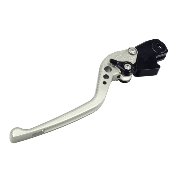 biketek Biketek adjustable cnc clutch lever long  - titanium / black adjuster - #c41